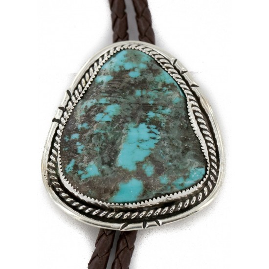 Handmade Certified Authentic Navajo .925 Sterling Silver Natural Turquoise Native American Bolo Tie 24479-2 All Products NB160130215557 24479-2 (by LomaSiiva) Handmade Certified Authentic Navajo .925 Sterling Silver Natural Turquoise Native American Bolo Tie 24479-2 All Products NB160130215557 24479-2 (by LomaSiiva)