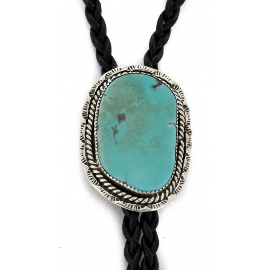 Handmade Certified Authentic Navajo .925 Sterling Silver Natural Turquoise Native American Bolo Tie 24481 All Products NB160130214306 24481 (by LomaSiiva) Handmade Certified Authentic Navajo .925 Sterling Silver Natural Turquoise Native American Bolo Tie 24481 All Products NB160130214306 24481 (by LomaSiiva)