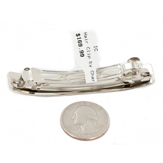 Horse Handmade Certified Authentic Navajo Nickel Native American Hair Barrette 10344-2 All Products NB160128232958 10344-2 (by LomaSiiva) Horse Handmade Certified Authentic Navajo Nickel Native American Hair Barrette 10344-2 All Products NB160128232958 10344-2 (by LomaSiiva)