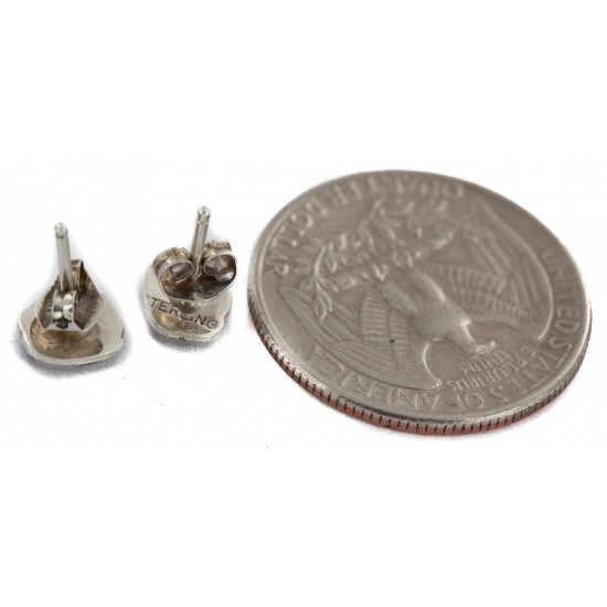 Bear Paw Handmade Certified Authentic Hopi .925 Sterling Silver Stud Native American Earrings 12854-2 All Products NB160208192124 12854-2 (by LomaSiiva) Bear Paw Handmade Certified Authentic Hopi .925 Sterling Silver Stud Native American Earrings 12854-2 All Products NB160208192124 12854-2 (by LomaSiiva)