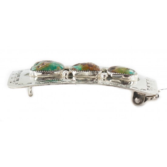Certified Authentic Handmade Navajo Nickel Natural Turquoise Native American Buckle 1215 All Products NB160207073115 1215 (by LomaSiiva) Certified Authentic Handmade Navajo Nickel Natural Turquoise Native American Buckle 1215 All Products NB160207073115 1215 (by LomaSiiva)