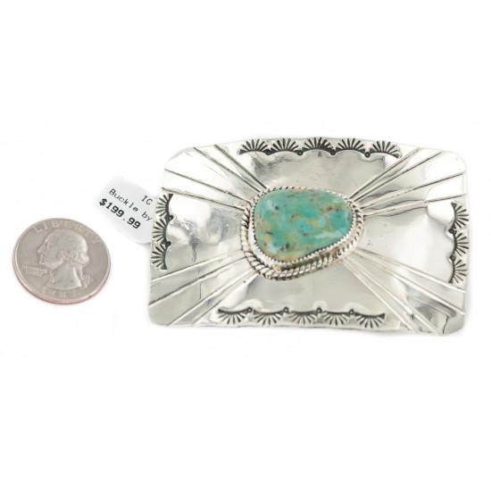 Certified Authentic Handmade Navajo Nickel Natural Turquoise Native American Buckle 1211 All Products NB160207074150 1211 (by LomaSiiva) Certified Authentic Handmade Navajo Nickel Natural Turquoise Native American Buckle 1211 All Products NB160207074150 1211 (by LomaSiiva)