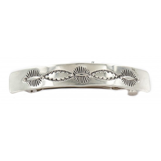 Certified Authentic Handmade Nickel Navajo Native American Hair Barrette 10343-1 All Products NB160207072055 10343-1 (by LomaSiiva) Certified Authentic Handmade Nickel Navajo Native American Hair Barrette 10343-1 All Products NB160207072055 10343-1 (by LomaSiiva)