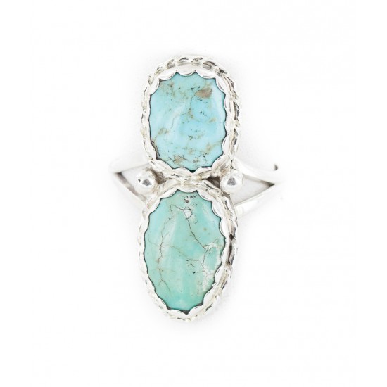 .925 Sterling Silver Handmade Certified Authentic Navajo Natural Turquoise Native American Ring 18187-11 All Products NB160210072732 18187-11 (by LomaSiiva) .925 Sterling Silver Handmade Certified Authentic Navajo Natural Turquoise Native American Ring 18187-11 All Products NB160210072732 18187-11 (by LomaSiiva)