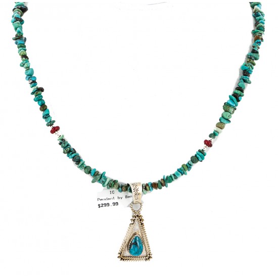 .925 Sterling Silver Certified Authentic Navajo Natural Turquoise Coral Native American Necklace 18190-3-1601 All Products NB160212193738 18190-3-1601 (by LomaSiiva) .925 Sterling Silver Certified Authentic Navajo Natural Turquoise Coral Native American Necklace 18190-3-1601 All Products NB160212193738 18190-3-1601 (by LomaSiiva)