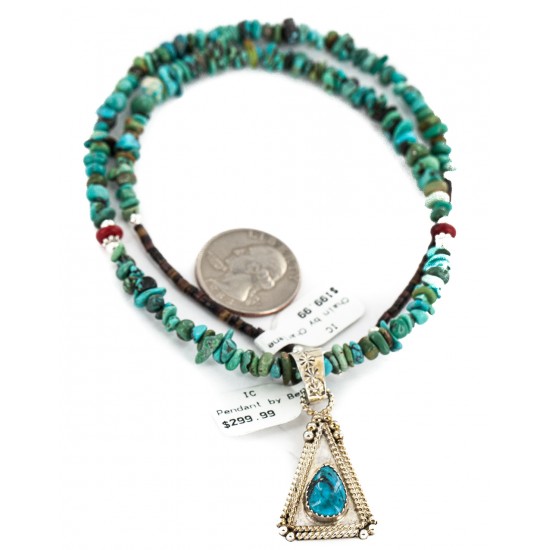 .925 Sterling Silver Certified Authentic Navajo Natural Turquoise Coral Native American Necklace 18190-3-1601 All Products NB160212193738 18190-3-1601 (by LomaSiiva) .925 Sterling Silver Certified Authentic Navajo Natural Turquoise Coral Native American Necklace 18190-3-1601 All Products NB160212193738 18190-3-1601 (by LomaSiiva)