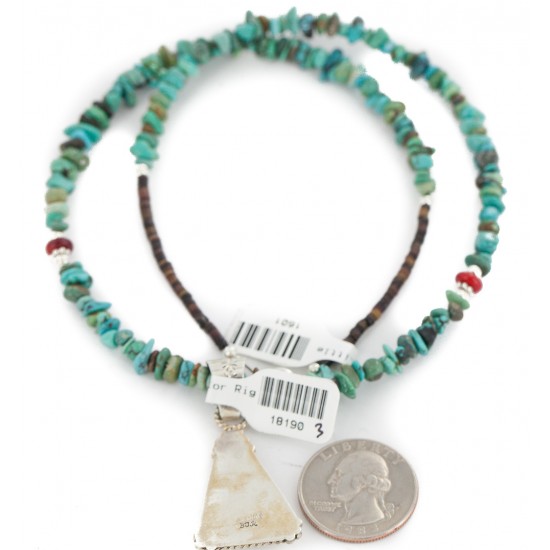 .925 Sterling Silver Certified Authentic Navajo Natural Turquoise Coral Native American Necklace 18190-3-1601 All Products NB160212193738 18190-3-1601 (by LomaSiiva) .925 Sterling Silver Certified Authentic Navajo Natural Turquoise Coral Native American Necklace 18190-3-1601 All Products NB160212193738 18190-3-1601 (by LomaSiiva)