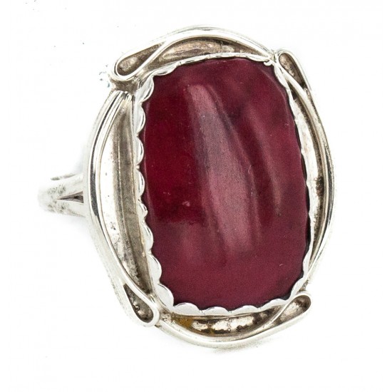 .925 Sterling Silver Certified Authentic Navajo Handmade Natural Red Jasper Native American Ring 18188-6 All Products NB160212212426 18188-6 (by LomaSiiva) .925 Sterling Silver Certified Authentic Navajo Handmade Natural Red Jasper Native American Ring 18188-6 All Products NB160212212426 18188-6 (by LomaSiiva)
