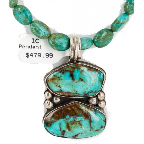 .925 Sterling Silver Certified Authentic Navajo Turquoise Native American Necklace 14566-5-15338 All Products NB160212185246 14566-5-15338 (by LomaSiiva) .925 Sterling Silver Certified Authentic Navajo Turquoise Native American Necklace 14566-5-15338 All Products NB160212185246 14566-5-15338 (by LomaSiiva)