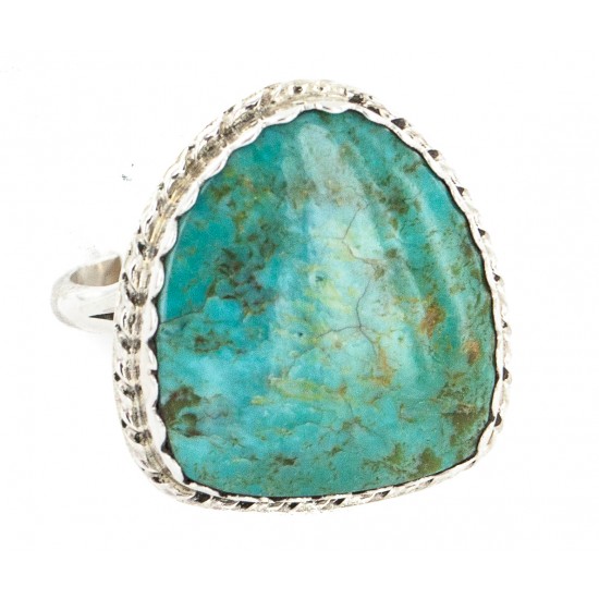 .925 Sterling Silver Handmade Certified Authentic Navajo Natural Turquoise Native American Ring 18188-4 All Products NB160212201448 18188-4 (by LomaSiiva) .925 Sterling Silver Handmade Certified Authentic Navajo Natural Turquoise Native American Ring 18188-4 All Products NB160212201448 18188-4 (by LomaSiiva)