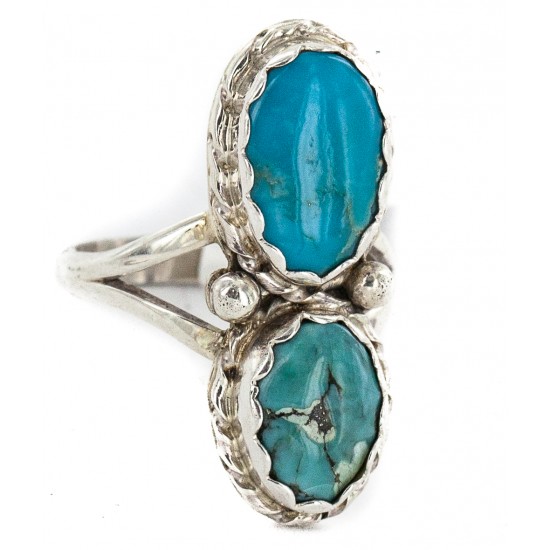 Navajo .925 Sterling Silver Handmade Certified Authentic Turquoise Native American Ring 18187-10 All Products NB160212205131 18187-10 (by LomaSiiva) Navajo .925 Sterling Silver Handmade Certified Authentic Turquoise Native American Ring 18187-10 All Products NB160212205131 18187-10 (by LomaSiiva)