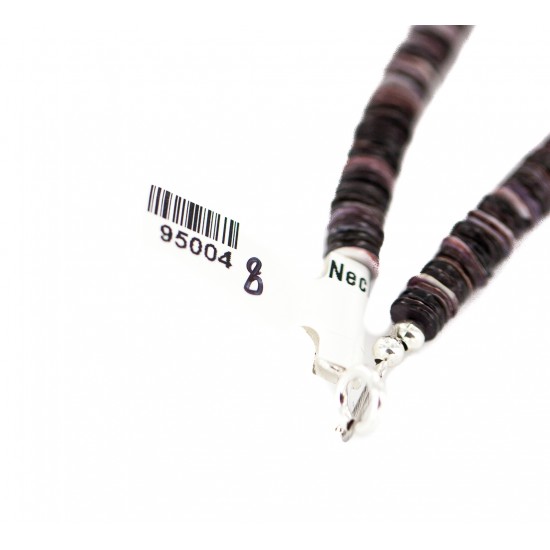 Navajo .925 Sterling Silver Certified Authentic Natural Turquoise Graduated Heishi Native American Necklace 95004-8 Clearance NB160227222415 95004-8 (by LomaSiiva) Navajo .925 Sterling Silver Certified Authentic Natural Turquoise Graduated Heishi Native American Necklace 95004-8 Clearance NB160227222415 95004-8 (by LomaSiiva)