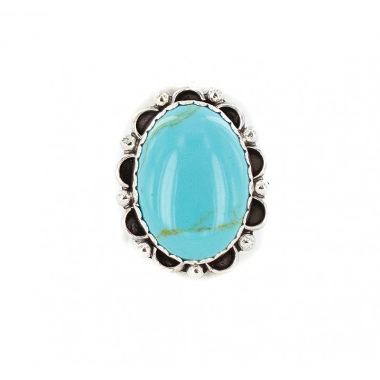 .925 Sterling Silver Navajo Certified Authentic Handmade Natural Turquoise Native American Ring size 8 1/2 18198-1 All Products NB160228042047 18198-1 (by LomaSiiva) .925 Sterling Silver Navajo Certified Authentic Handmade Natural Turquoise Native American Ring size 8 1/2 18198-1 All Products NB160228042047 18198-1 (by LomaSiiva)