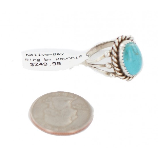 Handmade Navajo Certified Authentic .925 Sterling Silver Natural Turquoise Native American Ring Size 7 1/2 13106-2 All Products NB160304224946 13106-2 (by LomaSiiva) Handmade Navajo Certified Authentic .925 Sterling Silver Natural Turquoise Native American Ring Size 7 1/2 13106-2 All Products NB160304224946 13106-2 (by LomaSiiva)