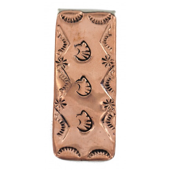 Navajo Certified Authentic Handmade Bear Sun Pure Copper Native American Nickel Money Clip 11267-9 All Products NB160313232153 11267-9 (by LomaSiiva) Navajo Certified Authentic Handmade Bear Sun Pure Copper Native American Nickel Money Clip 11267-9 All Products NB160313232153 11267-9 (by LomaSiiva)