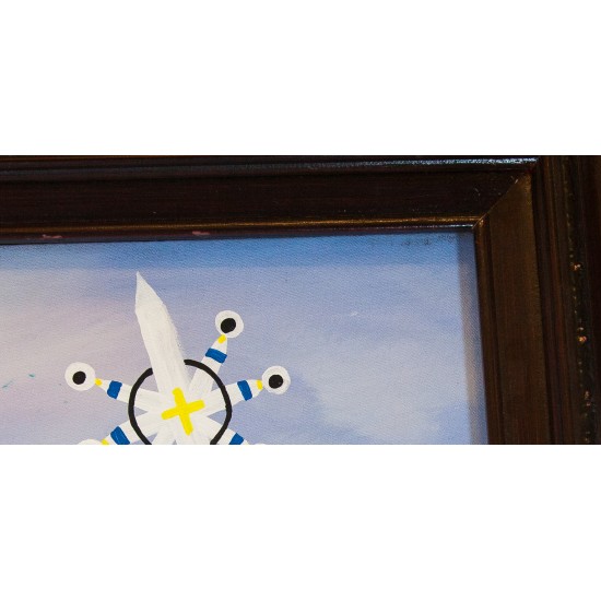 $800 Apache Painted by Certified Authentic Acrylic Flames of Gopher Springs Native American Painting 10784-101 Painting NB160311000507 10784-101 (by LomaSiiva) $800 Apache Painted by Certified Authentic Acrylic Flames of Gopher Springs Native American Painting 10784-101 Painting NB160311000507 10784-101 (by LomaSiiva)