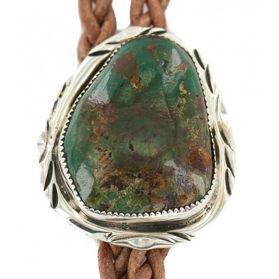 Handmade Certified Authentic Navajo .925 Sterling Silver Natural Turquoise Native American Bolo Tie 24407 All Products NB160330221210 24407 (by LomaSiiva) Handmade Certified Authentic Navajo .925 Sterling Silver Natural Turquoise Native American Bolo Tie 24407 All Products NB160330221210 24407 (by LomaSiiva)