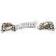 .925 Sterling Silver Handmade Certified Authentic Navajo Natural Turquoise Coral Native American Watchband 1131 All Products NB160319222247 1131 (by LomaSiiva) .925 Sterling Silver Handmade Certified Authentic Navajo Natural Turquoise Coral Native American Watchband 1131 All Products NB160319222247 1131 (by LomaSiiva)