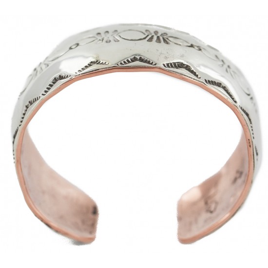 Wide Certified Authentic .925 Sterling Silver Handmade Navajo Native American Pure Copper Bracelet 24493-3 All Products NB160404194137 24493-3 (by LomaSiiva) Wide Certified Authentic .925 Sterling Silver Handmade Navajo Native American Pure Copper Bracelet 24493-3 All Products NB160404194137 24493-3 (by LomaSiiva)
