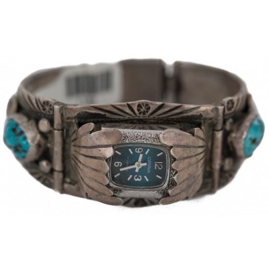 .925 Sterling Silver Handmade Certified Authentic Signed Navajo Natural Turquoise Coral Native American Watchband 1132 All Products NB160406070046 1132 (by LomaSiiva) .925 Sterling Silver Handmade Certified Authentic Signed Navajo Natural Turquoise Coral Native American Watchband 1132 All Products NB160406070046 1132 (by LomaSiiva)