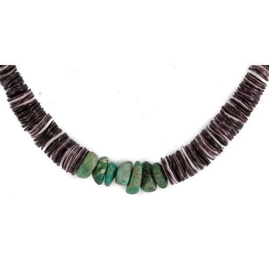 Navajo .925 Sterling Silver Certified Authentic Natural Turquoise Graduated Heishi Native American Necklace 18240-1 Clearance NB160406224833 18240-1 (by LomaSiiva) Navajo .925 Sterling Silver Certified Authentic Natural Turquoise Graduated Heishi Native American Necklace 18240-1 Clearance NB160406224833 18240-1 (by LomaSiiva)