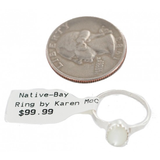 .925 Sterling Silver Navajo Certified Authentic Handmade Mother of Pearl Native American Ring Size 5 24501-1 All Products NB160409213913 24501-1 (by LomaSiiva) .925 Sterling Silver Navajo Certified Authentic Handmade Mother of Pearl Native American Ring Size 5 24501-1 All Products NB160409213913 24501-1 (by LomaSiiva)