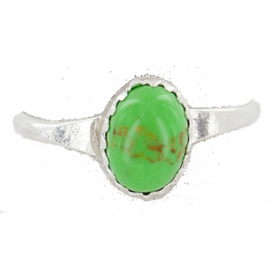 .925 Sterling Silver Navajo Certified Authentic Handmade Natural Gaspeite Native American Ring Size 6 1/2 24500-5 All Products NB160409221502 24500-5 (by LomaSiiva) .925 Sterling Silver Navajo Certified Authentic Handmade Natural Gaspeite Native American Ring Size 6 1/2 24500-5 All Products NB160409221502 24500-5 (by LomaSiiva)