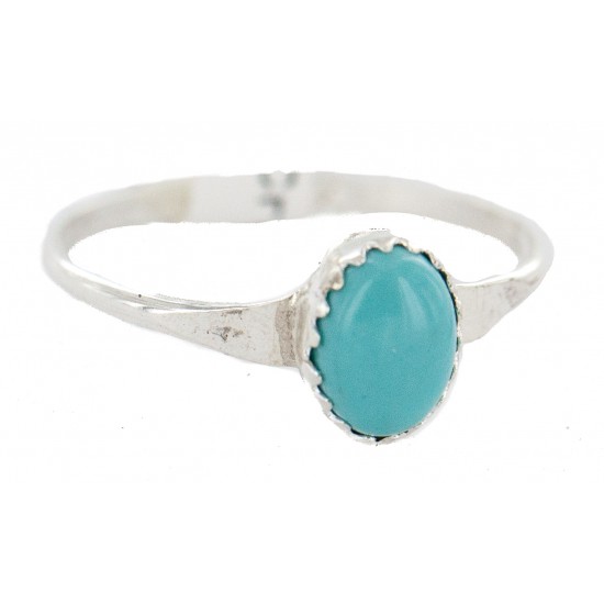 .925 Sterling Silver Navajo Certified Authentic Handmade Natural Turquoise Native American Ring Size 7 24503-6 All Products NB160409225043 24503-6 (by LomaSiiva) .925 Sterling Silver Navajo Certified Authentic Handmade Natural Turquoise Native American Ring Size 7 24503-6 All Products NB160409225043 24503-6 (by LomaSiiva)