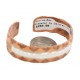 Certified Authentic .925 Sterling Silver Mountain Feather Navajo Handmade Native American Pure Copper Bracelet 24497-3 All Products NB160423214142 24497-3 (by LomaSiiva) Certified Authentic .925 Sterling Silver Mountain Feather Navajo Handmade Native American Pure Copper Bracelet 24497-3 All Products NB160423214142 24497-3 (by LomaSiiva)
