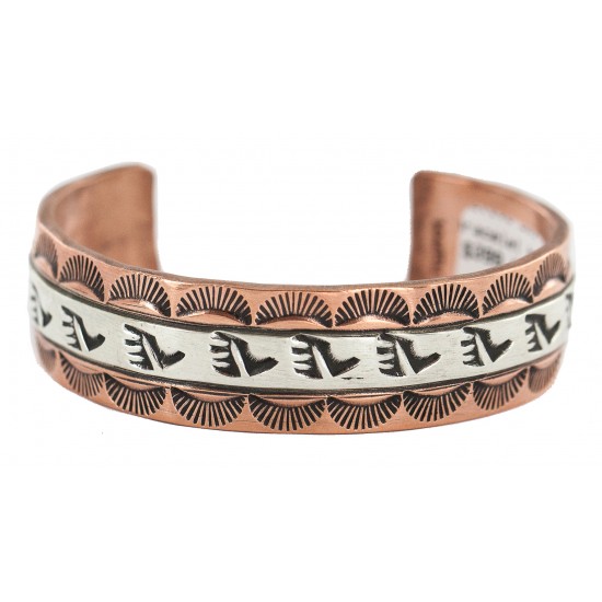 Certified Authentic .925 Sterling Silver Bear Paw Handmade Navajo Native American Pure Copper Bracelet 13170-3 All Products NB160428215056 13170-3 (by LomaSiiva) Certified Authentic .925 Sterling Silver Bear Paw Handmade Navajo Native American Pure Copper Bracelet 13170-3 All Products NB160428215056 13170-3 (by LomaSiiva)