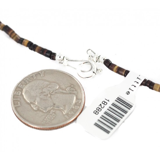 .925 Sterling Silver Certified Authentic Navajo White Howlite Native American Necklace 18288 Clearance NB160506205638 18288 (by LomaSiiva) .925 Sterling Silver Certified Authentic Navajo White Howlite Native American Necklace 18288 Clearance NB160506205638 18288 (by LomaSiiva)