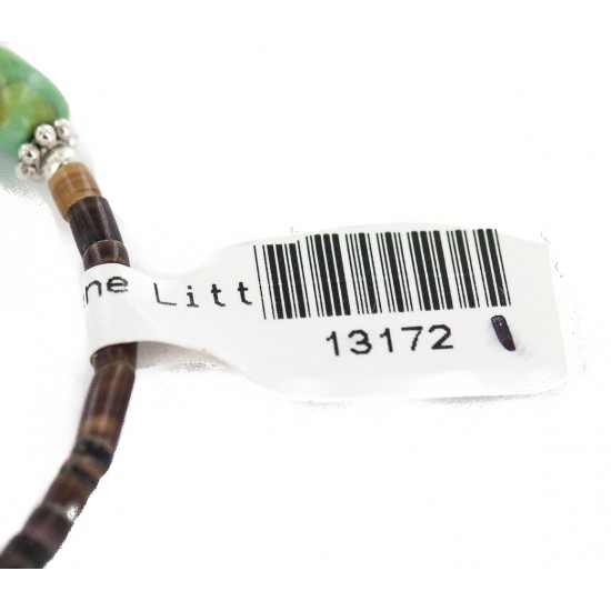 Navajo Certified Authentic Natural Turquoise Heishi Native American Adjustable Wrap Bracelet 13172-1 All Products NB160507210054 13172-1 (by LomaSiiva) Navajo Certified Authentic Natural Turquoise Heishi Native American Adjustable Wrap Bracelet 13172-1 All Products NB160507210054 13172-1 (by LomaSiiva)