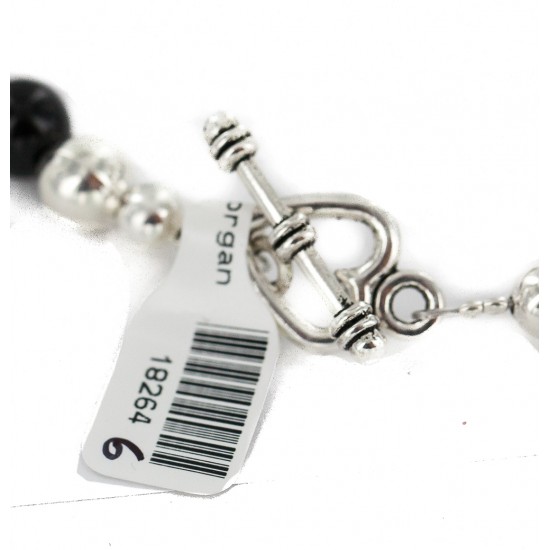 Certified Authentic Nickel Navajo Natural Black Onyx White Howlite Native American Necklace 18264-6 All Products NB160507222431 18264-6 (by LomaSiiva) Certified Authentic Nickel Navajo Natural Black Onyx White Howlite Native American Necklace 18264-6 All Products NB160507222431 18264-6 (by LomaSiiva)