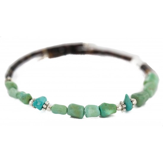 Navajo Certified Authentic Natural Turquoise Heishi Native American Adjustable Wrap Bracelet 13172-1 All Products NB160507210054 13172-1 (by LomaSiiva) Navajo Certified Authentic Natural Turquoise Heishi Native American Adjustable Wrap Bracelet 13172-1 All Products NB160507210054 13172-1 (by LomaSiiva)