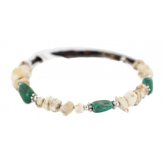 Navajo Certified Authentic White Howlite Heishi Native American Adjustable Wrap Bracelet 13172-3 All Products NB160507205055 13172-3 (by LomaSiiva) Navajo Certified Authentic White Howlite Heishi Native American Adjustable Wrap Bracelet 13172-3 All Products NB160507205055 13172-3 (by LomaSiiva)