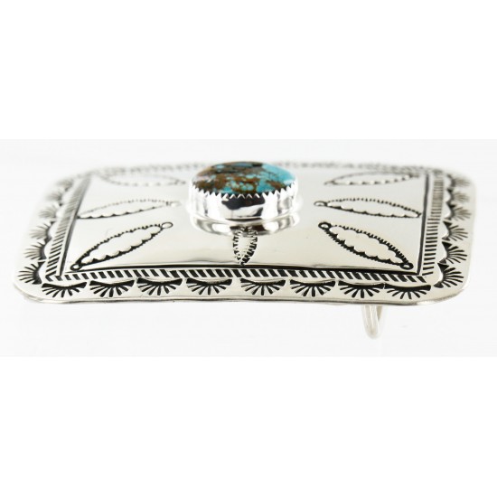Certified Authentic Handmade Navajo Nickel Natural Turquoise Native American Buckle 1204-5 All Products 371442854058 1204-5 (by LomaSiiva) Certified Authentic Handmade Navajo Nickel Natural Turquoise Native American Buckle 1204-5 All Products 371442854058 1204-5 (by LomaSiiva)
