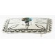 Certified Authentic Handmade Navajo Nickel Natural Turquoise Native American Buckle 1204-5 All Products 371442854058 1204-5 (by LomaSiiva) Certified Authentic Handmade Navajo Nickel Natural Turquoise Native American Buckle 1204-5 All Products 371442854058 1204-5 (by LomaSiiva)