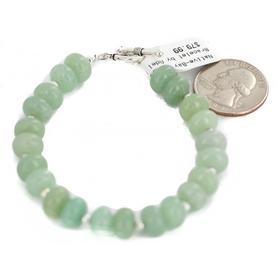 Navajo Nickel Certified Authentic Natural Jade Native American Bracelet 13177 All Products NB160514221325 13177 (by LomaSiiva) Navajo Nickel Certified Authentic Natural Jade Native American Bracelet 13177 All Products NB160514221325 13177 (by LomaSiiva)