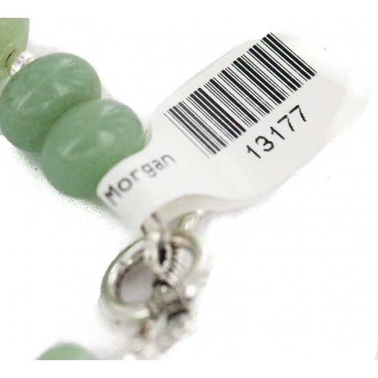 Navajo Nickel Certified Authentic Natural Jade Native American Bracelet 13177 All Products NB160514221325 13177 (by LomaSiiva) Navajo Nickel Certified Authentic Natural Jade Native American Bracelet 13177 All Products NB160514221325 13177 (by LomaSiiva)