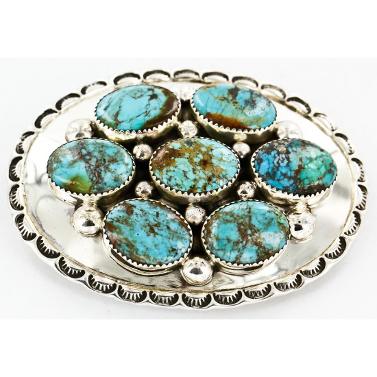 Certified Authentic Nuggets Navajo .925 Sterling Silver Natural Turquoise Native American Buckle 10527-2 All Products 371442898209 10527-2 (by LomaSiiva) Certified Authentic Nuggets Navajo .925 Sterling Silver Natural Turquoise Native American Buckle 10527-2 All Products 371442898209 10527-2 (by LomaSiiva)