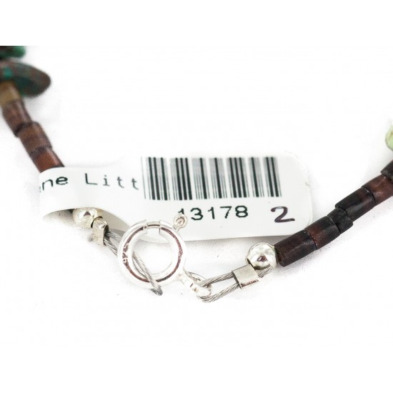 .925 Sterling Silver Navajo Certified Authentic Natural Turquoise Multicolor Stones Native American Bracelet 13178-2 All Products NB160521201206 13178-2 (by LomaSiiva) .925 Sterling Silver Navajo Certified Authentic Natural Turquoise Multicolor Stones Native American Bracelet 13178-2 All Products NB160521201206 13178-2 (by LomaSiiva)
