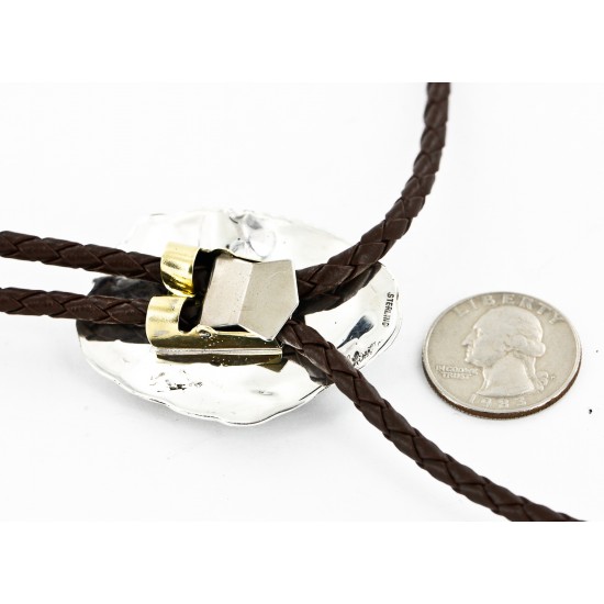 Handmade Certified Authentic Navajo .925 Sterling Silver Natural Turquoise Native American Bolo Tie 1206-2 All Products 1206-2 1206-2 (by LomaSiiva) Handmade Certified Authentic Navajo .925 Sterling Silver Natural Turquoise Native American Bolo Tie 1206-2 All Products 1206-2 1206-2 (by LomaSiiva)