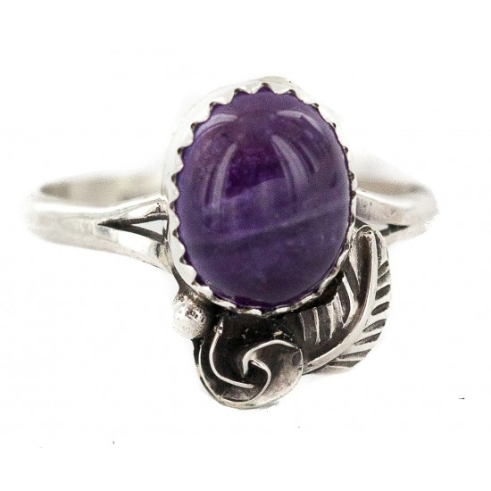 Handmade Certified Authentic Navajo .925 Sterling Silver Natural Amethyst Native American Ring 26212-3 All Products NB160603175523 26212-3 (by LomaSiiva) Handmade Certified Authentic Navajo .925 Sterling Silver Natural Amethyst Native American Ring 26212-3 All Products NB160603175523 26212-3 (by LomaSiiva)