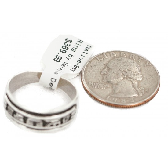 .925 Sterling Silver Certified Authentic Hopi Story Teller Native American Ring Size 10 18310-1 All Products NB160603004858 18310-1 (by LomaSiiva) .925 Sterling Silver Certified Authentic Hopi Story Teller Native American Ring Size 10 18310-1 All Products NB160603004858 18310-1 (by LomaSiiva)