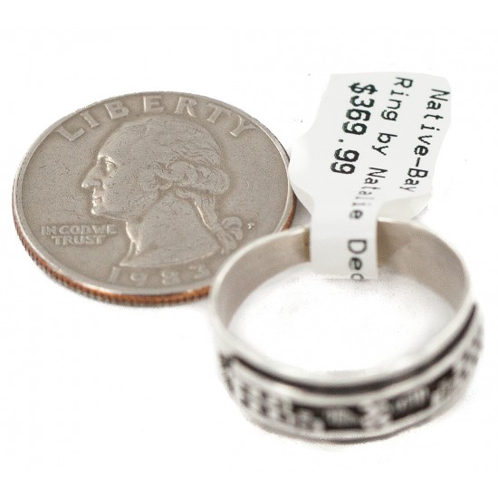 .925 Sterling Silver Certified Authentic Hopi Native American Ring Size 10 18310-2 All Products NB160603014620 18310-2 (by LomaSiiva) .925 Sterling Silver Certified Authentic Hopi Native American Ring Size 10 18310-2 All Products NB160603014620 18310-2 (by LomaSiiva)