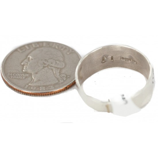 .925 Sterling Silver Certified Authentic Hopi Native American Ring Size 10 18310-2 All Products NB160603014620 18310-2 (by LomaSiiva) .925 Sterling Silver Certified Authentic Hopi Native American Ring Size 10 18310-2 All Products NB160603014620 18310-2 (by LomaSiiva)