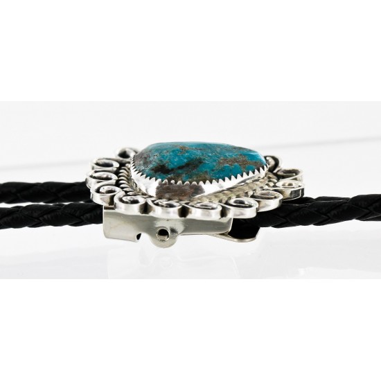 Handmade Certified Authentic Navajo .925 Sterling Silver Natural Turquoise Native American Bolo Tie 24406-3 All Products 24406-3 24406-3 (by LomaSiiva) Handmade Certified Authentic Navajo .925 Sterling Silver Natural Turquoise Native American Bolo Tie 24406-3 All Products 24406-3 24406-3 (by LomaSiiva)