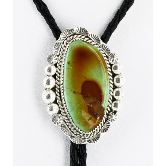 Handmade Certified Authentic Navajo .925 Sterling Silver Natural Turquoise Native American Bolo Tie 24408-1 All Products 24408-1 24408-1 (by LomaSiiva) Handmade Certified Authentic Navajo .925 Sterling Silver Natural Turquoise Native American Bolo Tie 24408-1 All Products 24408-1 24408-1 (by LomaSiiva)