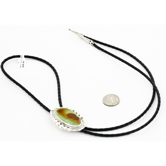 Handmade Certified Authentic Navajo .925 Sterling Silver Natural Turquoise Native American Bolo Tie 24408-1 All Products 24408-1 24408-1 (by LomaSiiva) Handmade Certified Authentic Navajo .925 Sterling Silver Natural Turquoise Native American Bolo Tie 24408-1 All Products 24408-1 24408-1 (by LomaSiiva)