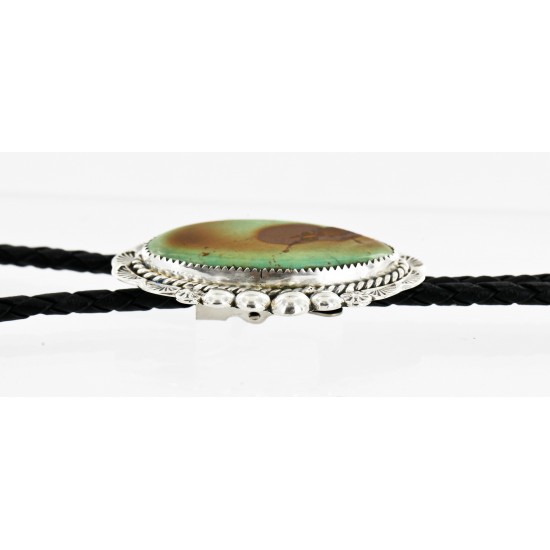 Handmade Certified Authentic Navajo .925 Sterling Silver Natural Turquoise Native American Bolo Tie 24408-1 All Products 24408-1 24408-1 (by LomaSiiva) Handmade Certified Authentic Navajo .925 Sterling Silver Natural Turquoise Native American Bolo Tie 24408-1 All Products 24408-1 24408-1 (by LomaSiiva)